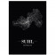 Stadtposter Suhl - black