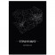 Stadtposter Tönisvorst - black