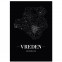 Stadtposter Vreden - black
