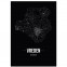 Stadtposter Vreden - black