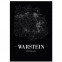 Stadtposter Warstein - black