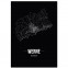 Stadtposter Werne - black