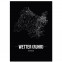 Stadtposter Wetter (Ruhr)- black