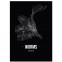 Stadtposter Worms Black