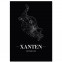 Stadtposter Xanten - black