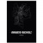 Stadtposter Annaberg-Buchholz Black
