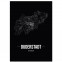 Stadtposter Duderstadt - Black