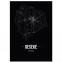 Stadtposter Geseke Black