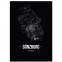 Stadtposter Günzburg Black