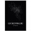 Stadtposter Luckenwalde Black