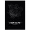 Stadtposter Nidderau Black