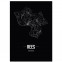 Stadtposter Rees Black