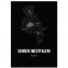 Stadtposter Senden Black