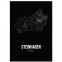 Stadtposter Steinhagen Black