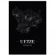 Stadtposter Uetze Black