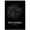 Stadtposter Westoverledingen Black