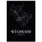 Stadtposter Wülfrath Black