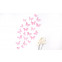 Wandtattoo 3D - Schmetterlinge rosa Set mit Muster