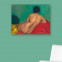 Künstler - Felix Vallotton - Rückenakt auf einem roten Kanapee