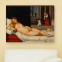 die Venus von Urbino von Tizian als Leinwandbild