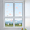 Fensteraufkleber Blumen mit Retromuster