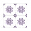 10x10cm Muster Fliesenaufkleber Anneliese