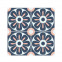 Muster Fliesenaufkleber Floral