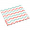 Mousepad Chevron Muster Pastell