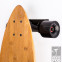 Skateboard Wand Schwarz