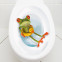 WC Aufkleber Frosch mit Rettungsring