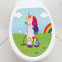 Toilettendeckel Einhorn Pee