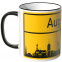 JUNIWORDS Tasse Ortsschild Skyline Augsburg