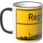 JUNIWORDS Tasse Ortsschild Skyline Regensburg