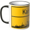 JUNIWORDS Tasse Ortsschild Skyline Kalsruhe