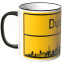 JUNIWORDS Tasse Ortsschild Skyline Duisburg