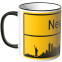 JUNIWORDS Tasse Ortsschild Skyline New York