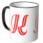 JUNIWORDS Tasse Buchstabe K