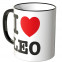 JUNIWORDS Tasse I LOVE LEO