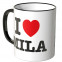 JUNIWORDS Tasse I LOVE MILA