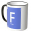 Fluor Element Tasse