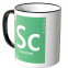 JUNIWORDS Tasse Element Scandium "Sc"