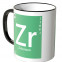 Zirkonium Element Tasse