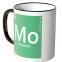 Molybdän Element Tasse