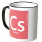 JUNIWORDS Tasse Element Cäsium "Cs"