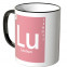 JUNIWORDS Tasse Element Lutetium "Lu"