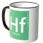 JUNIWORDS Tasse Element Hafnium "Hf"