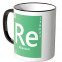 JUNIWORDS Tasse Element Rhenium "Re"