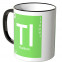 JUNIWORDS Tasse Element Thallium "Ti"