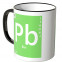 JUNIWORDS Tasse Element Blei "Pb"