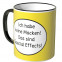 JUNIWORDS Tasse Ich habe keine Macken! Das sind Special Effects!